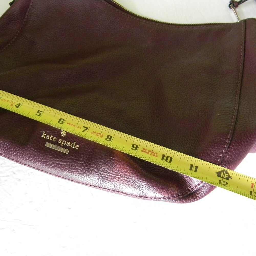 Kate Spade Purple Leather Shoulder Bag - Picture 6 of 9